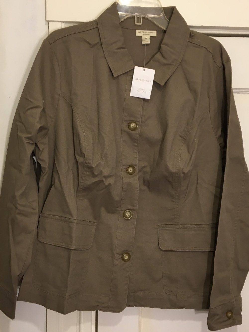 NWT Appleseed’s Top Jacket